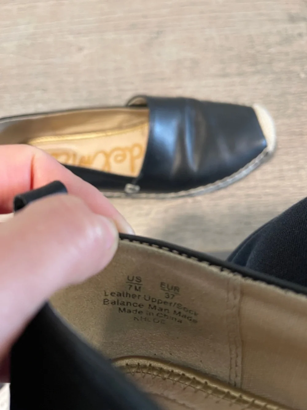 Sam‎ Edelman Khloe Espadrille Loafers Size 7